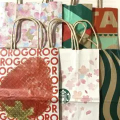 スタバ　紙袋　6枚セット