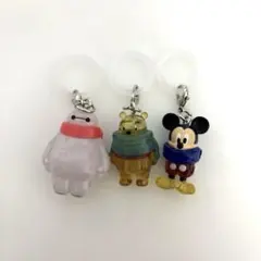 ディズニーキャラクター めじるしアクセサリー Winter 3点セット