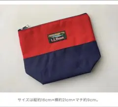 L.L.Bean バイカラー ポーチ　LEE付録のサムネイル