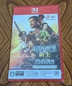 【未開封】信長の野望・新生 with パワーアップキット CE Switch2