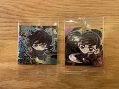 鬼滅の刃 ディフォルメシール ウエハース其ノ十四 無一郎 カナヲ おまけ4枚付