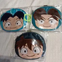 忍たま乱太郎 キャラクター ポーチ 3個セット