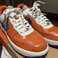 Nike Air Force 1 オレンジ/ホワイト/ブルー