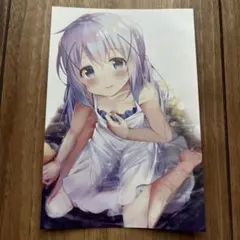 ご注文はうさぎですか？ イラストカード チノ ココア 2枚セット