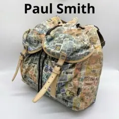 Paul Smith ポールスミス 切手柄 ショルダーバッグ　男女兼用のサムネイル