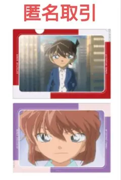 名探偵コナンランド ホログラムクリアファイル コナン 灰原