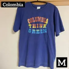 Colombia コロンビア　ロゴTシャツ　Mサイズ　青紫　パープル　ストリートのサムネイル