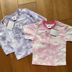 Fruit of the Loom タイダイ　Tシャツ　2枚セット