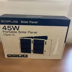 EcoFlow 45Wソーラーパネル（Type-c）未使用品 - メルカリ