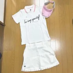 le coq sportif ゴルフウェア 3点セット ルコックス レディース