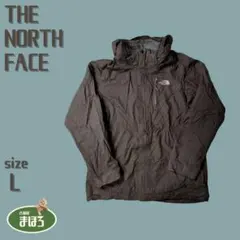 USA規格ザノースフェイスマウンテンパーカーナイロンジャケット刺繍ロゴブラウン
