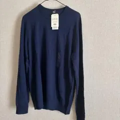 UNIQLO エクストラファインメリノ　クルーネックセーター　Lサイズ
