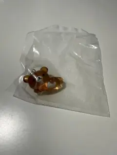 リラックマ めじるしアクセサリー　クリアマスコット　チャーム　ガチャ