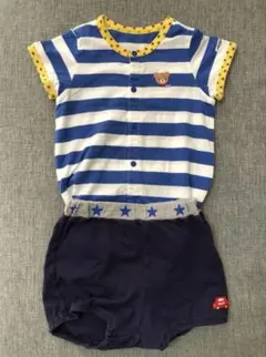 ミキハウス　ロンパース80cm ズボン70〜90cm