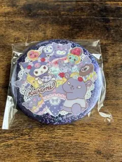 サンリオキャラクターズ キラキラBIG缶バッジ