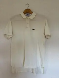 LACOSTE アイボリー ポロシャツ L