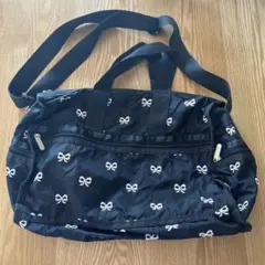 LeSportsac レスポートサック　ボストンバッグ　リボン柄　刺繍 2026年最新】刺繍 レスポ リボンの人気アイテム - メルカリ