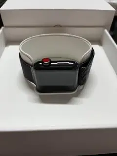 Apple Watch Series 3 38mm 黒ステンレス セルラー