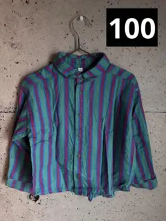 マーキーズ　ストライプシャツ　100