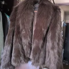 フェイクファーコート