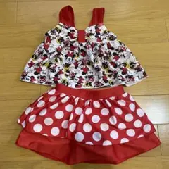 ディズニー ミニーマウス 水着セット 80