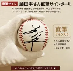 阪神タイガース 藤田平 直筆サインボール 野球 NPB コレクションのサムネイル
