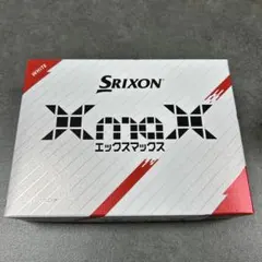 即決‼️新品‼️未使用‼️Srixon Xマックス　ホワイト 12個入り