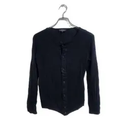 A.P.C. カーディガン 黒 S コットン カシミヤ混 羽織り 春秋 冷房対策のサムネイル