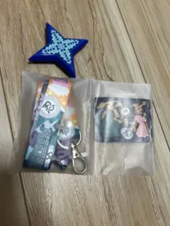ストラップ キーホルダー 忍 2点セット