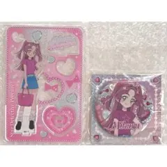 名探偵プリキュア 東京限定 明智あんな アクスタ 缶バッジ マルシェ