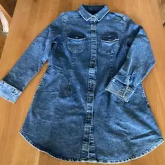 レディース デニムカバーオール