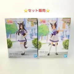 ウマ娘 プリティーダービー メジロドーベル メジロライアン フィギュア 2種