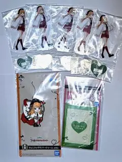 紫雲清夏　学園アイドルマスター　学マス　一番くじ　G賞　H賞　I賞　セット