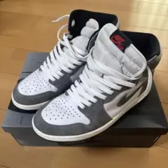 Air Jordan 1 High Black and Smoke Grey
