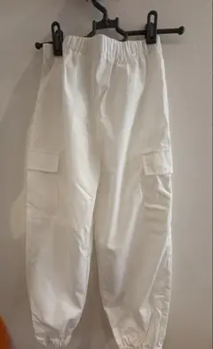 SHEIN ホワイト カーゴパンツ 7Y 120cm相当