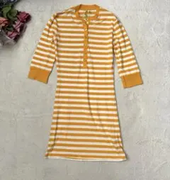 SLY ストレッチボーダーワンピース