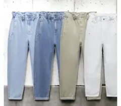 ZARA ハイウエスト デニムパンツ