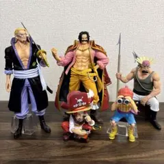 一番くじ　ロジャー海賊団〜伝説の海賊〜　上位賞コンプリートセット5点