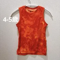 all in motion オレンジ タンクトップ XS タンクトップ オレンジ