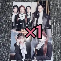 MISAMO PLAY トレカ タワレコ 特典 4種コンプ 67