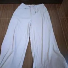 GU プリーツロングパンツ 140 ピンク