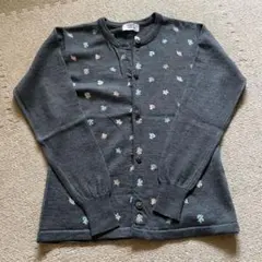 ウール100% カーディガン