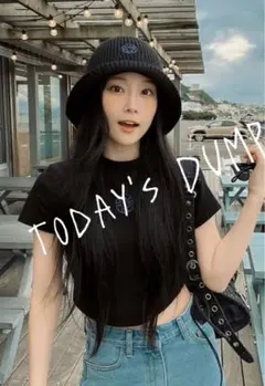 アナスイ　ANNA SUI 黒 バケットハット 重盛さとみ