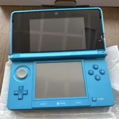 Nintendo 3DS 青 ライトブルー　本体　未使用