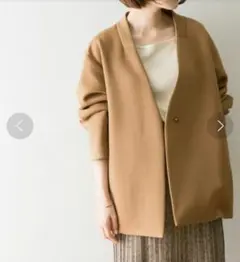 早い者勝ち【美品】URBAN RESEARCH ノーカラーコート ジャケット