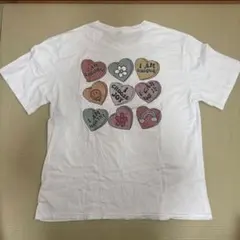 Shein Tシャツ　半袖　白　ホワイト　M プリント