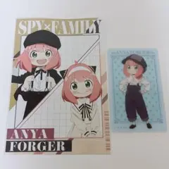 SPY×FAMILY アーニャ ポストカード トレーディングクリアカード