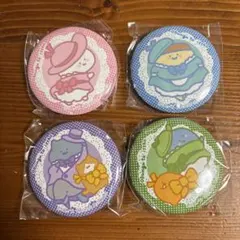 お文具といっしょ あそーとこれくしょんなのです2 C賞　缶バッチ　全4種