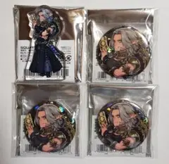 FF14 アクリルブロック 缶バッジ 4個セット ウリエンジェ