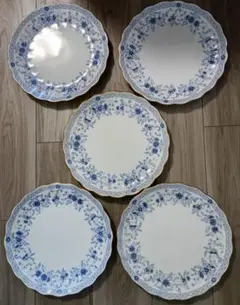 ノリタケミラノディナープレート 5枚セット